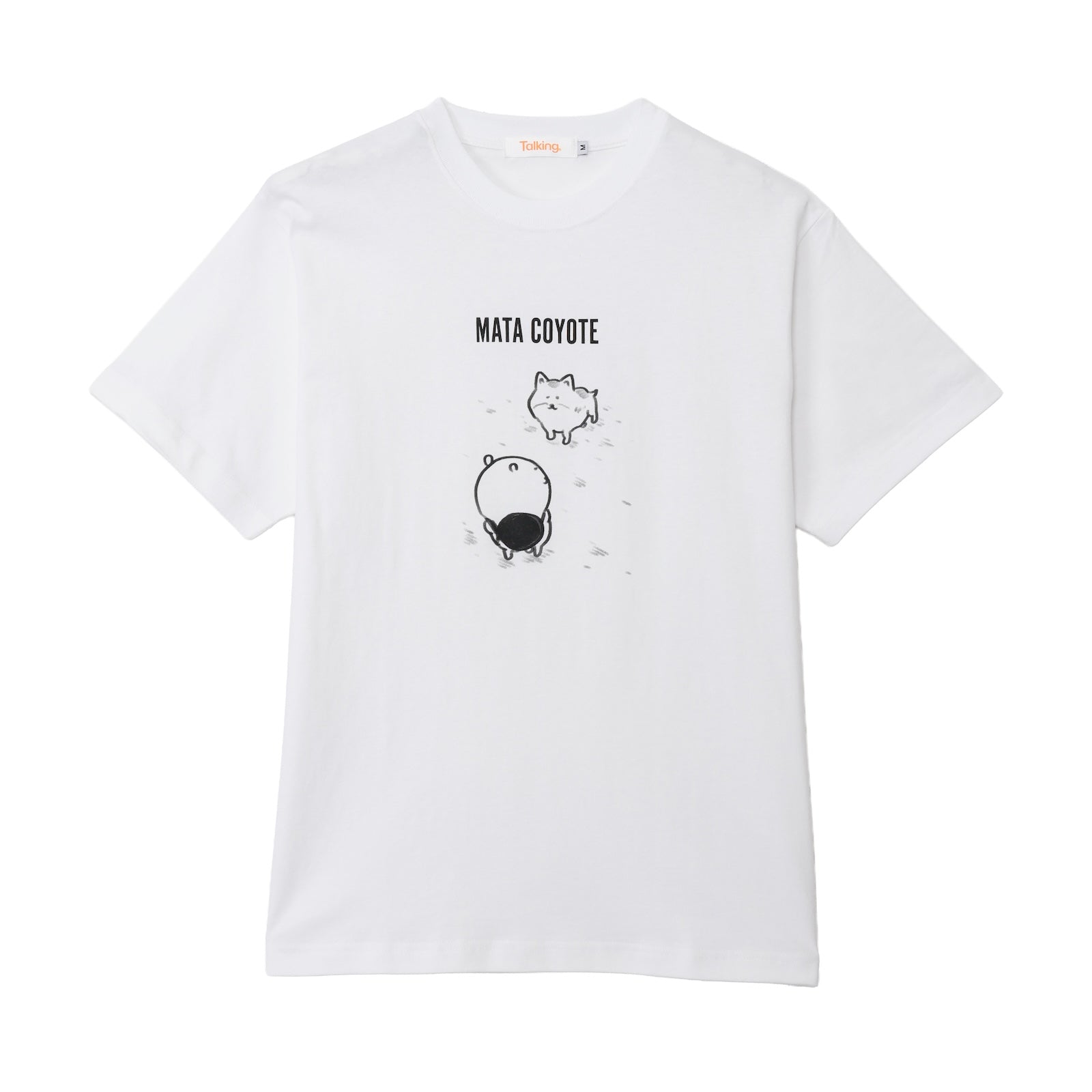 Nagano Characters Tシャツ また来ヨーテ ホワイト | 나가노 캐릭터