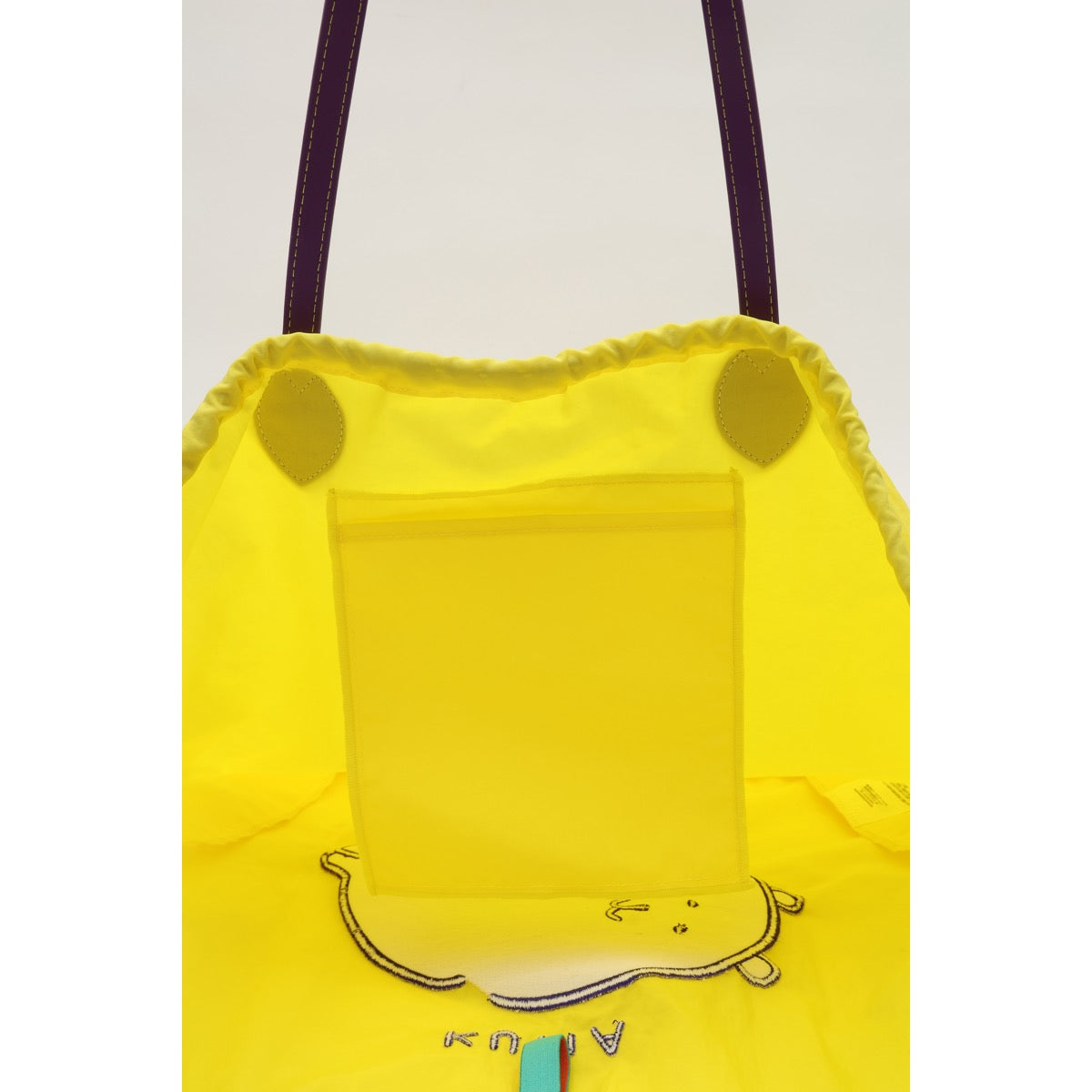 Nagano Characters 타투 토트백 KUMA 이엘로