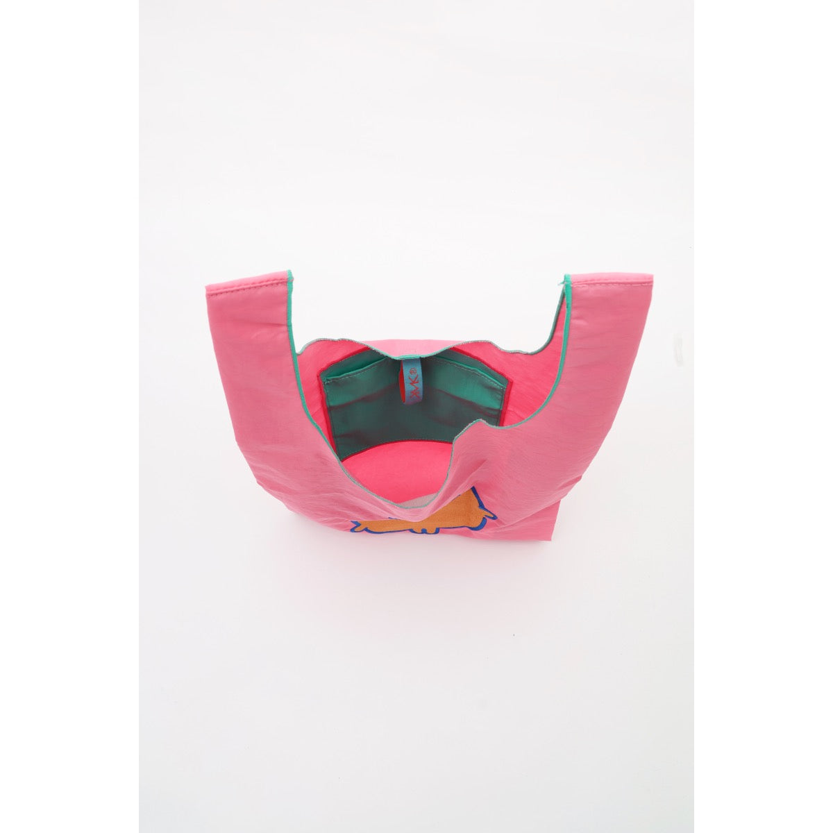 Nagano Characters 타투 에코백 MOGURA COROKKE 핑크