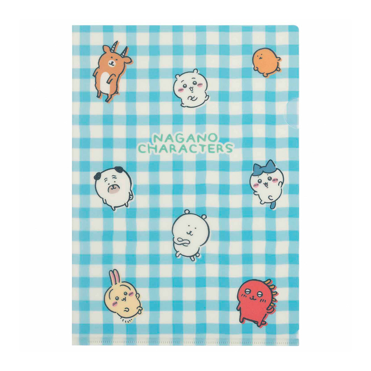 ナガノキャラクターズ クリアファイル(ブルー)
