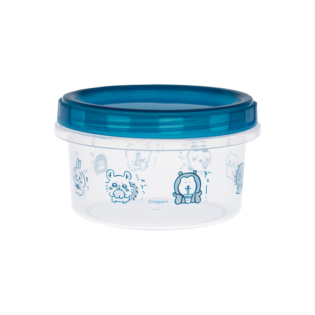 ナガノキャラクターズ 2個セットラウンドコンテナ(食べ食べたち)
