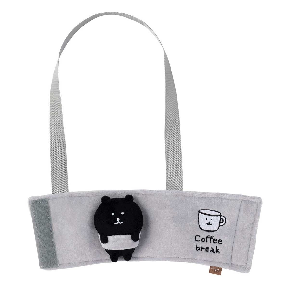 ナガノキャラクターズ ぬいぐるみドリンクホルダー(ダークくま)