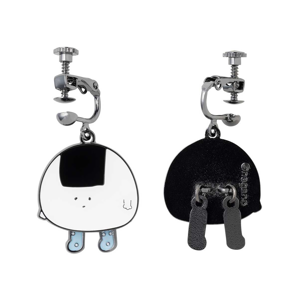 ナガノキャラクターズ ゆらゆらイヤリング(パンとおにぎり)