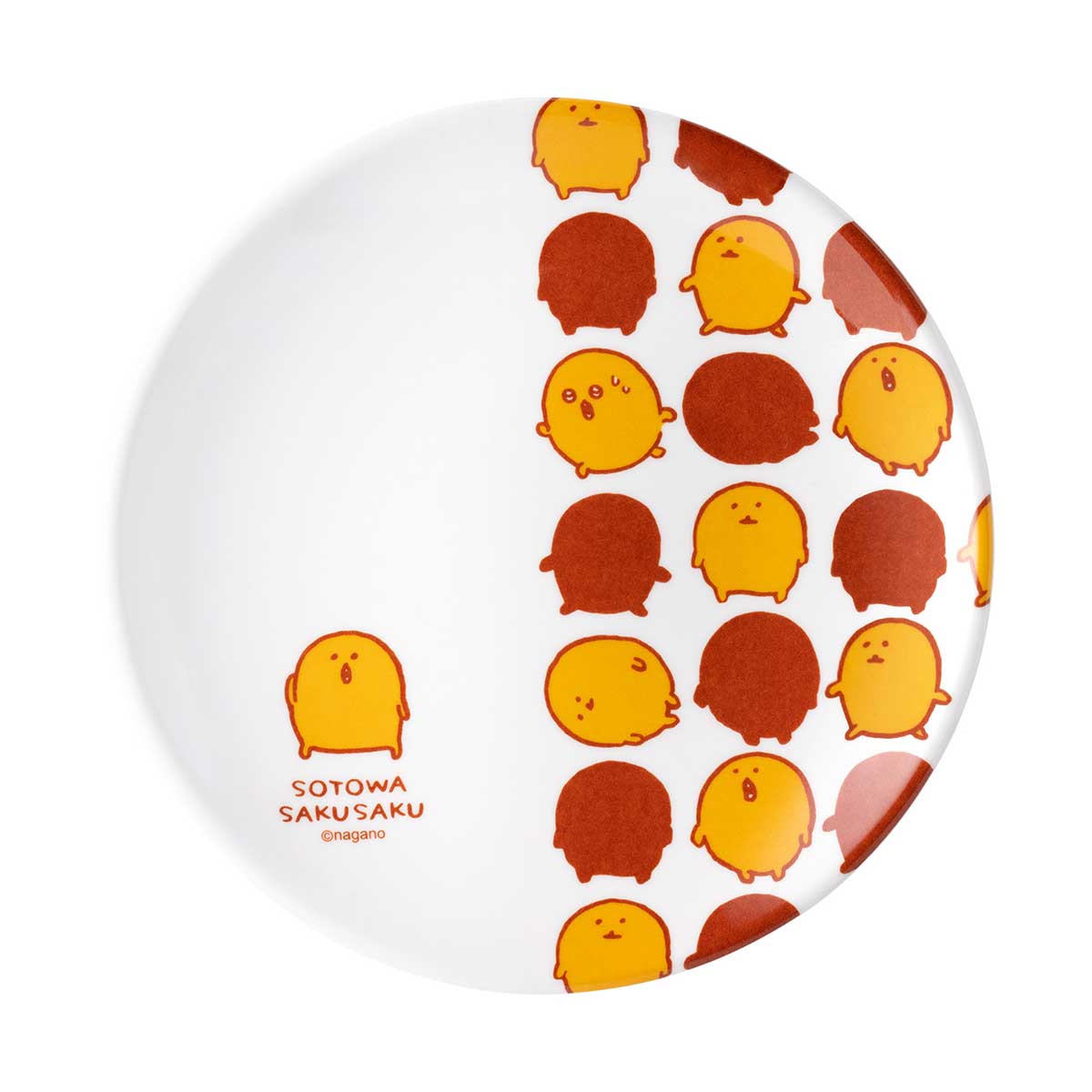 Nagano Characters メラミンプレート(鼴鼠炸丸子)