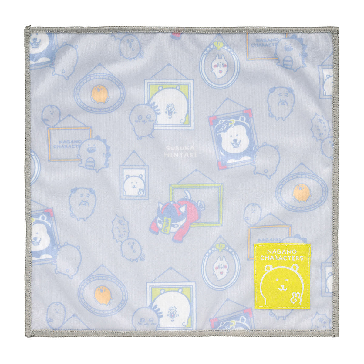 ナガノキャラクターズ ひんやりハンカチ(フレーム)