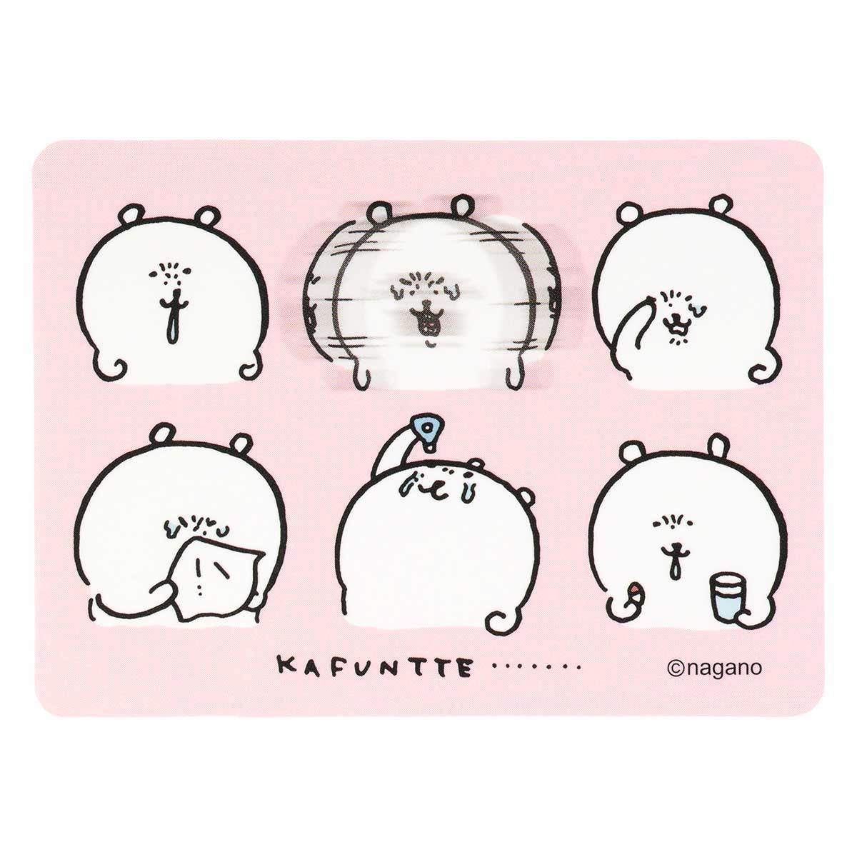 Nagano Characters 可贴在智能手机上的尺寸貼紙(KAFUNTTE···)