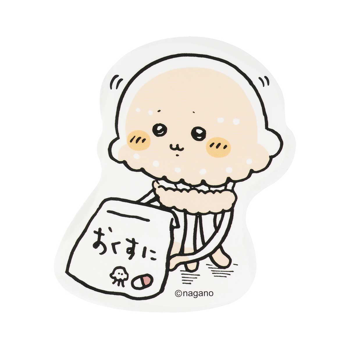 Nagano Characters 스마트폰에 붙이는 사이즈의 스티커(타코쿠라게)