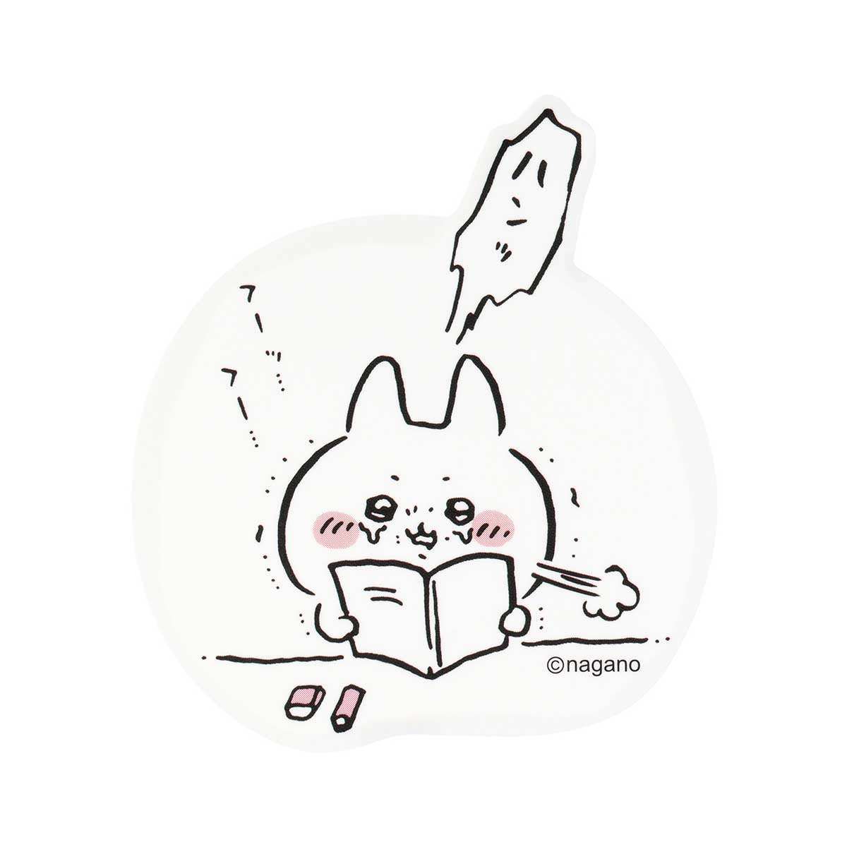 ナガノキャラクターズ スマホに貼れるサイズのステッカー(クリオネ 「ハンッ」)