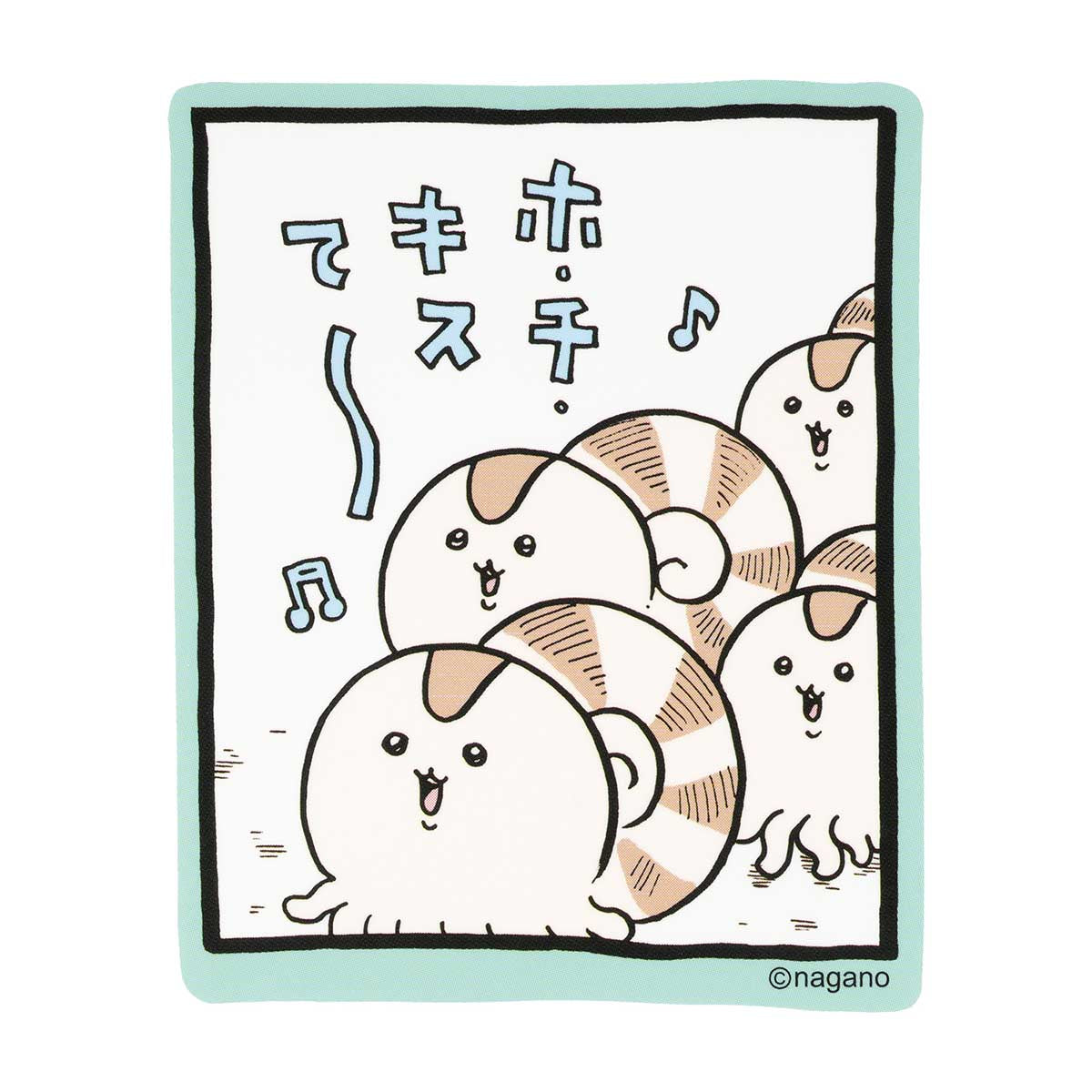 Nagano Characters 스마트폰에 붙일 수 있는 사이즈의 스티커(오움가이)