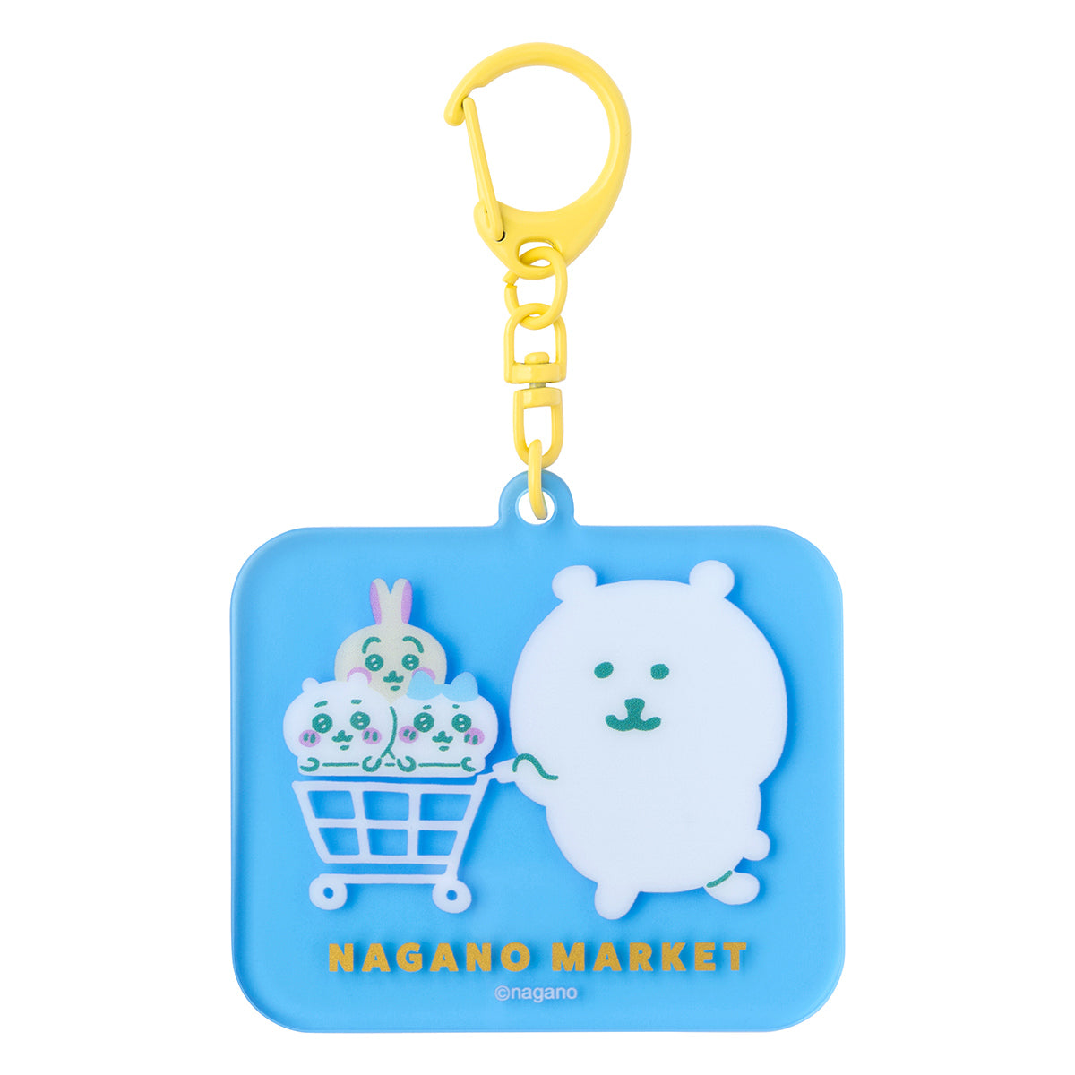 Nagano Characters Colorful acrylic Key ring (light blue)