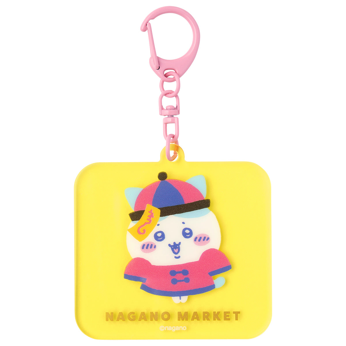 Nagano Characters Colorful acrylic Key ring (yellow)