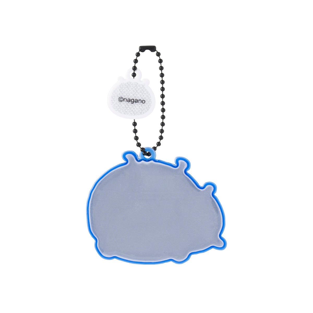 ナガノキャラクターズ リフレクターキーホルダー(くま・寝転び)