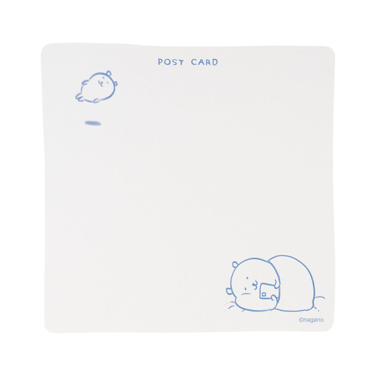 ナガノキャラクターズ 思い出のスケッチ ポストカード(「思い出の匂い」)