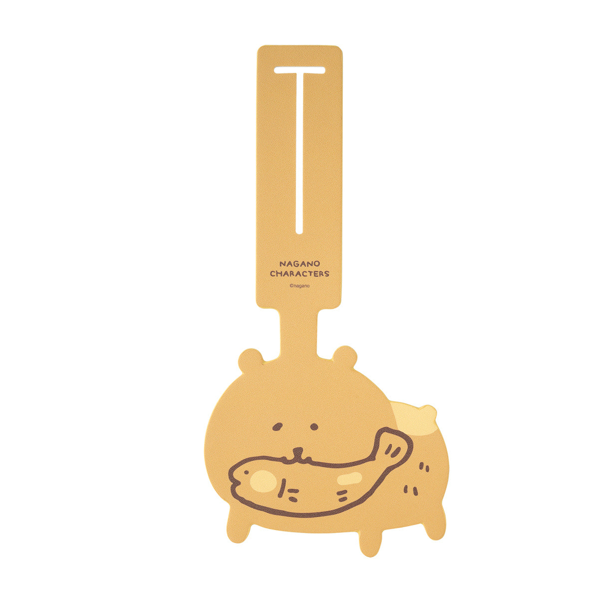 ナガノキャラクターズ ラゲッジタグ(木彫りのクマ)