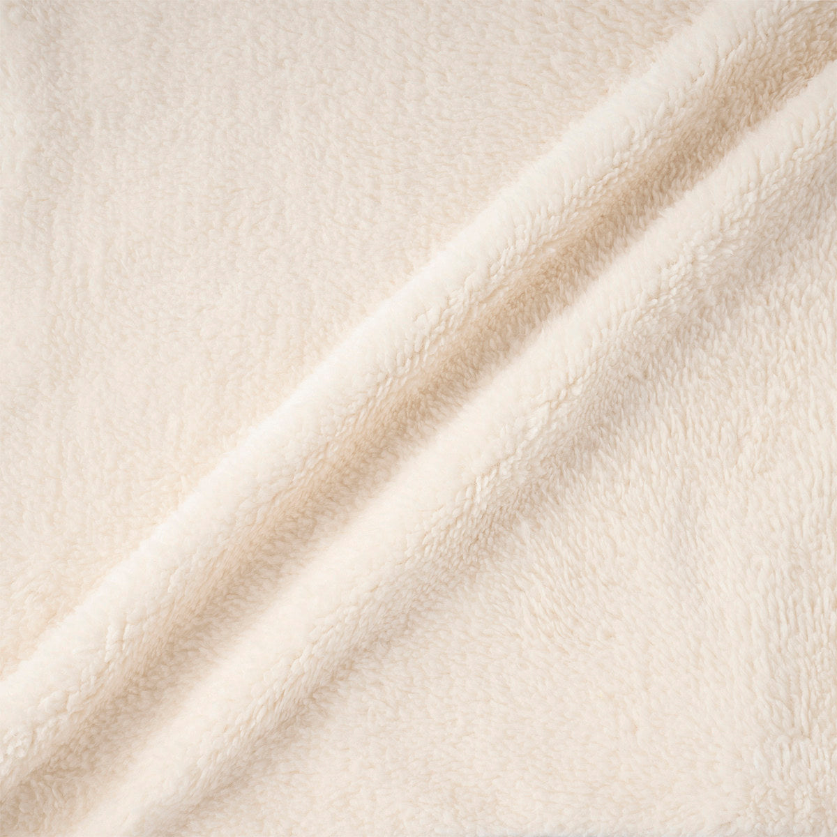 ナガノキャラクターズ あったか大きめ毛布ブランケット(アイボリー)