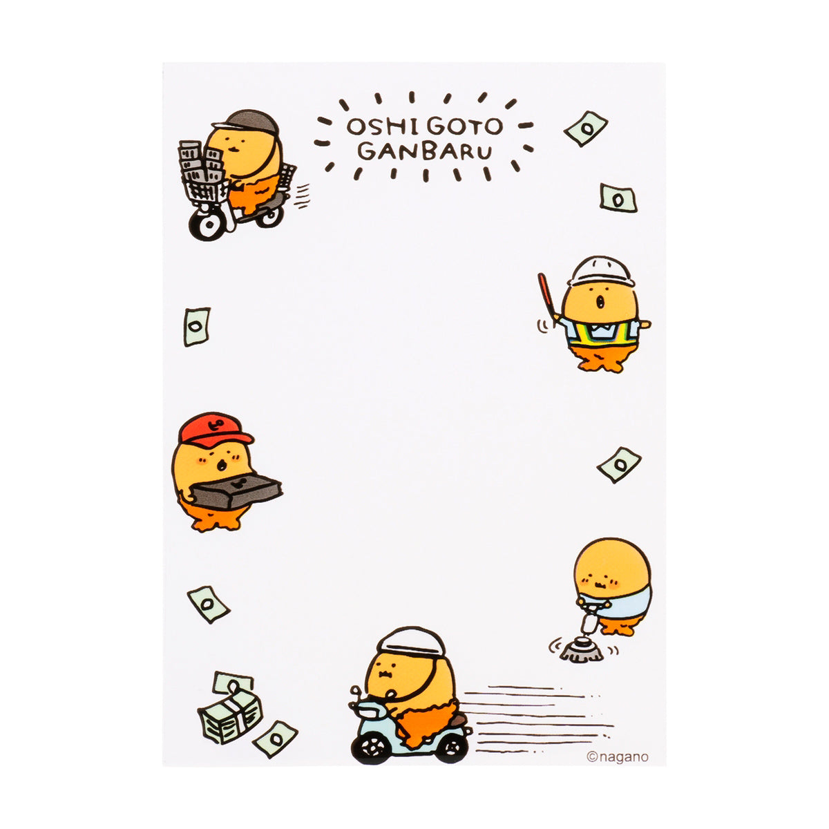 Nagano Characters Clear Sleeve for Mini Photo (Mogura Corokke)