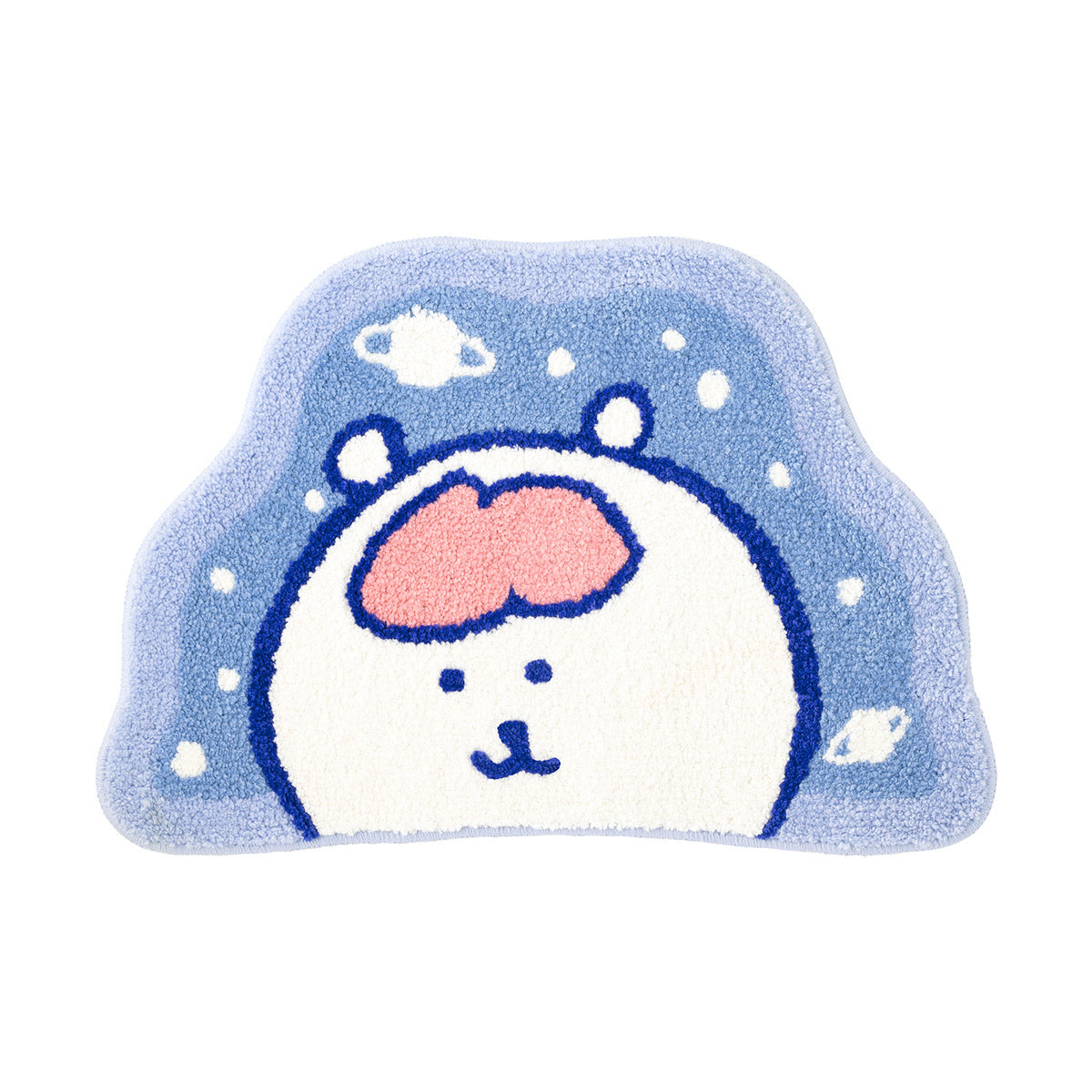 ナガノキャラクターズ タフトマット(脳に思いを馳せるくま)