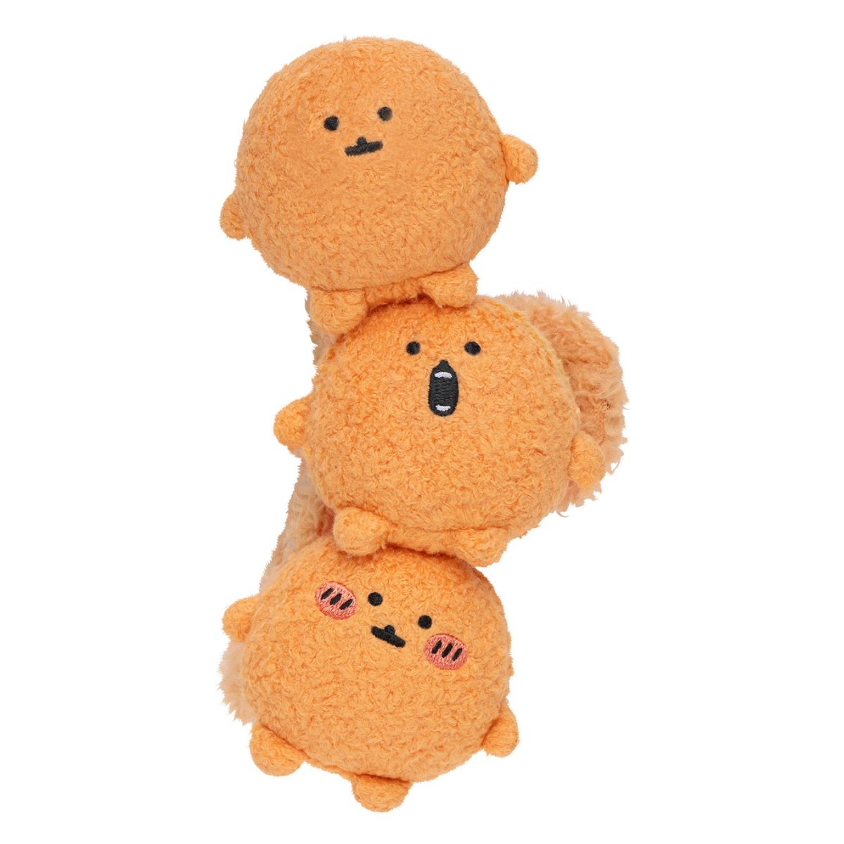ナガノキャラクターズ ぬいぐるみ付きバンスクリップ （もぐらコロッケ
