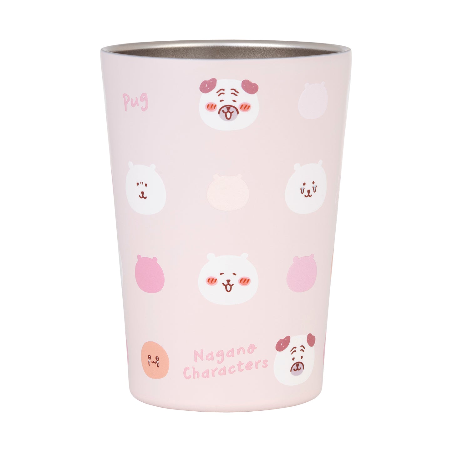 Nagano Characters 粉色保冷保溫杯