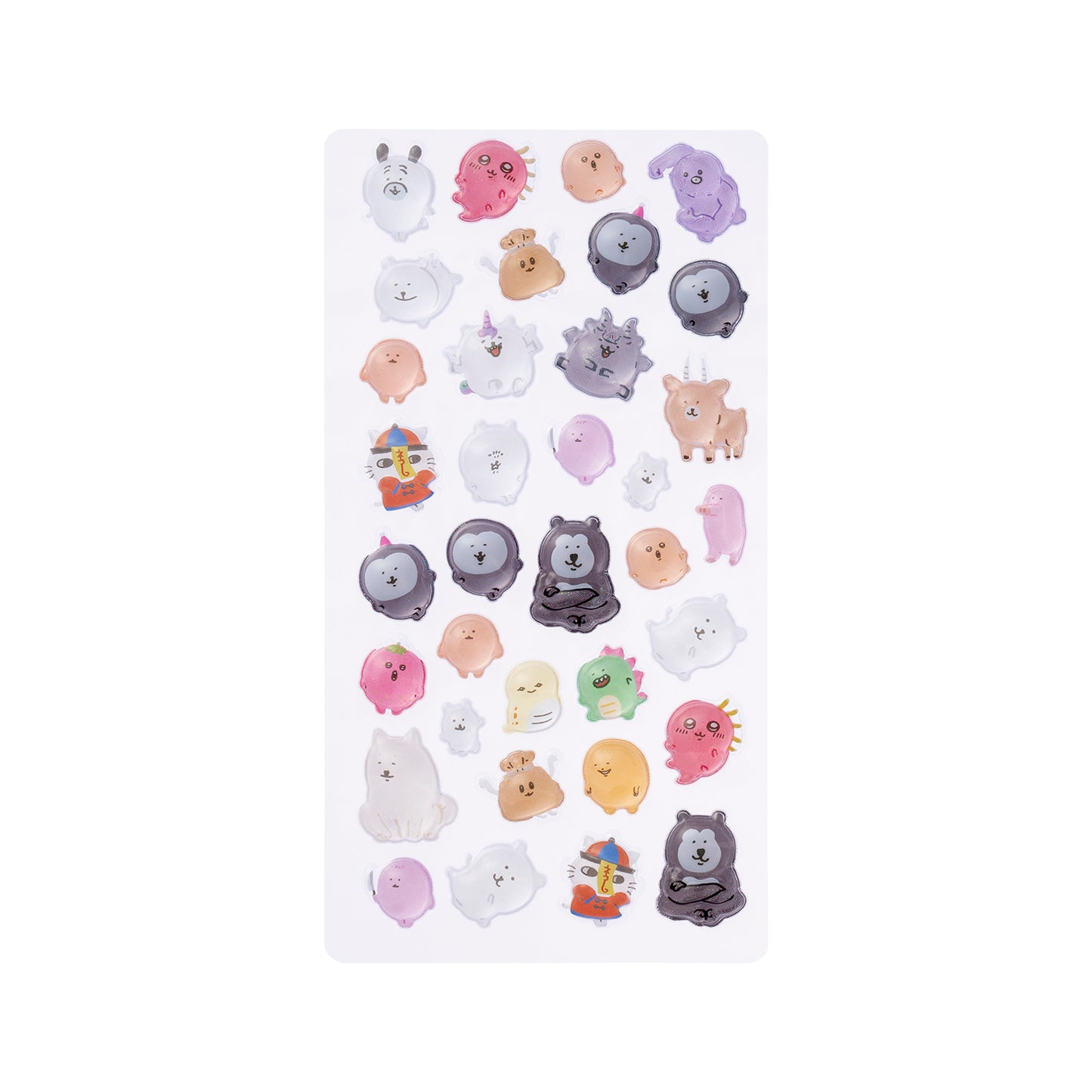 Nagano Characters Bon Bon Drop Stickers (Friends)