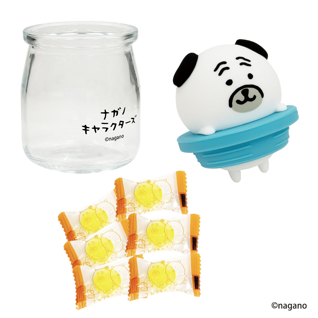 ナガノキャラクターズ キャンディボトル(パグ)