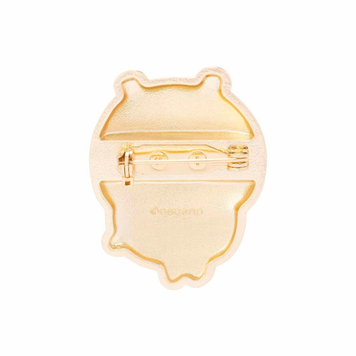 Nagano Characters 메탈브로치(다크 곰)