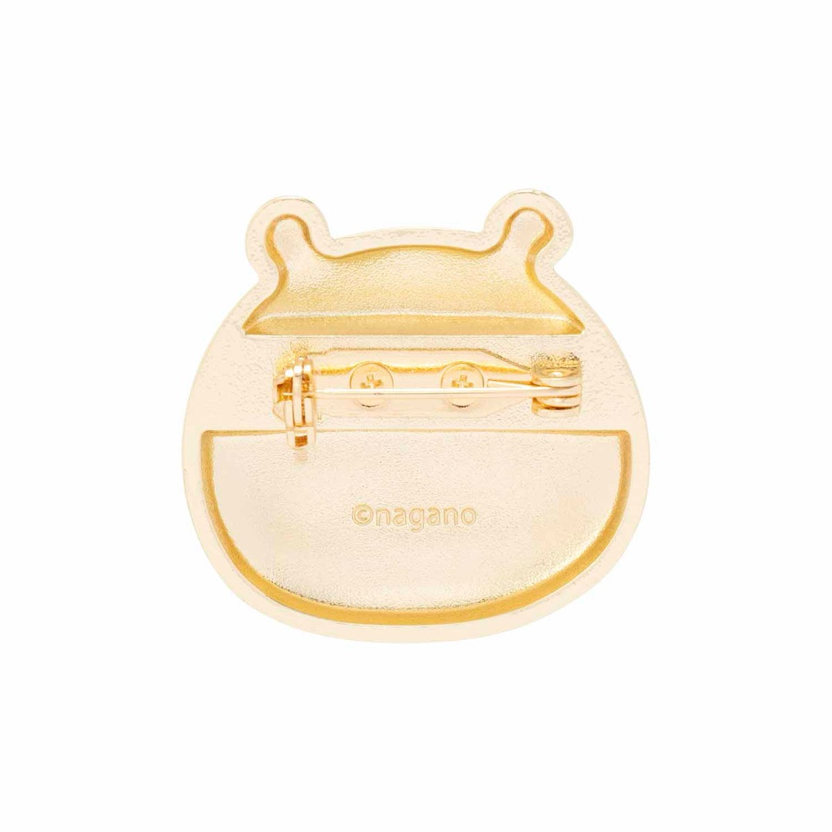 Nagano Characters Metal Brooch (Malayguma)