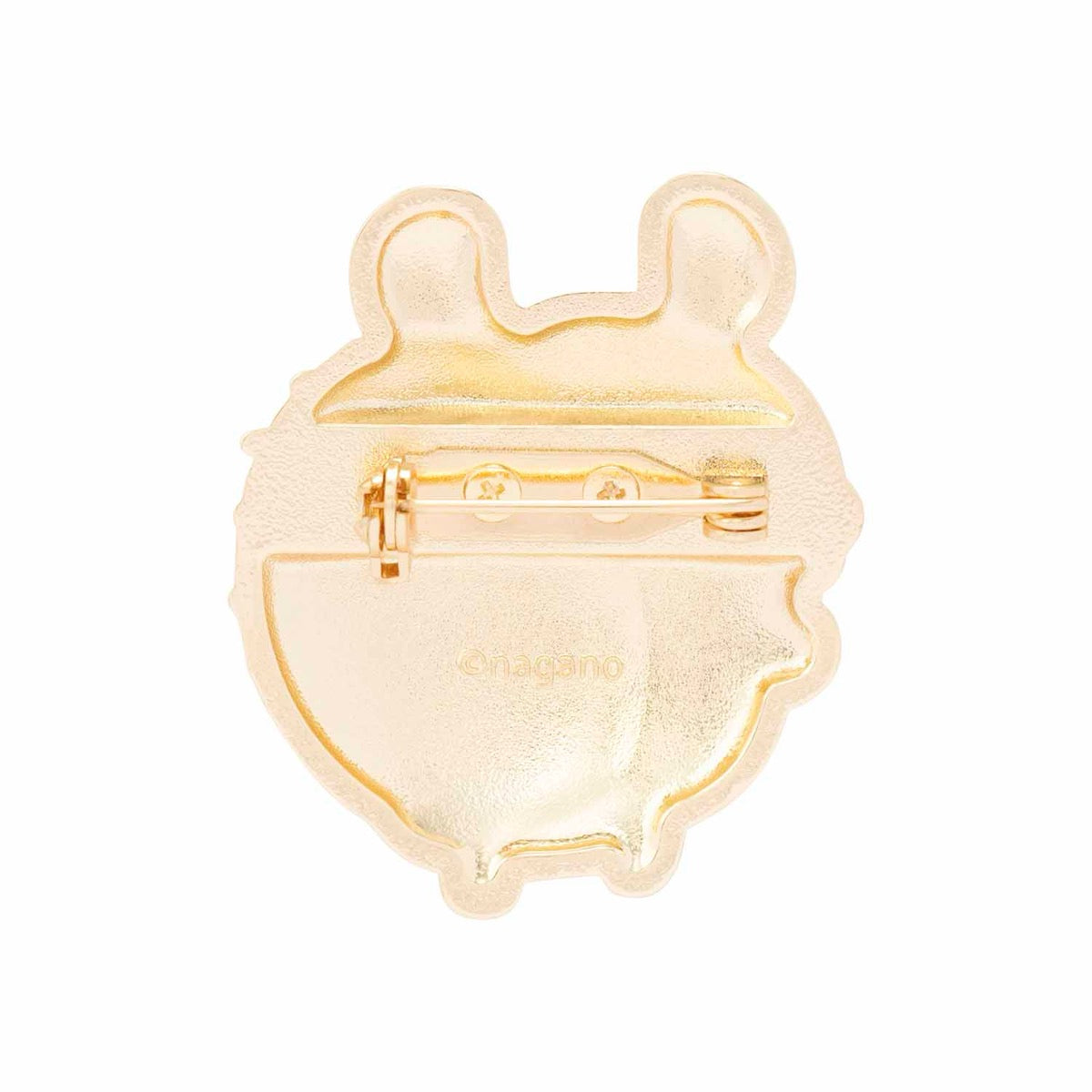 ナガノキャラクターズ メタルブローチ(モモンガ)