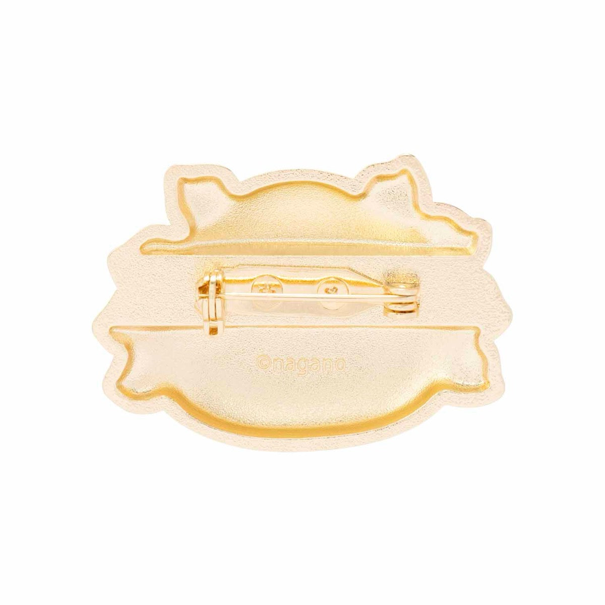 Nagano Characters Metal Brooch (Shisa)