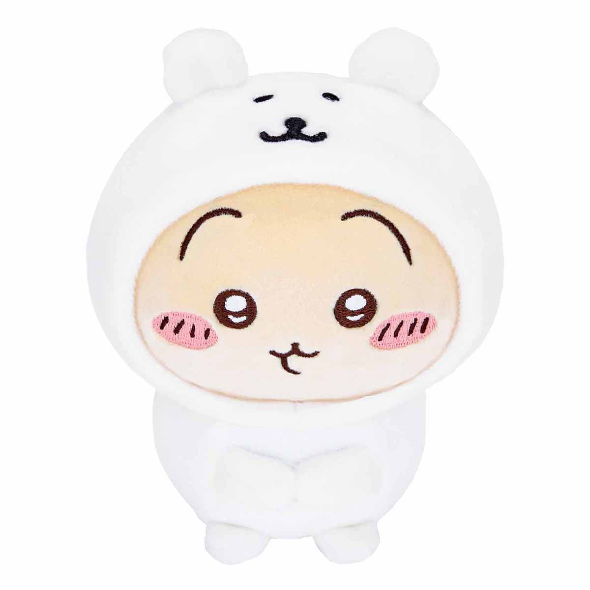 ナガノマーケット 持ちますマスコット(ナガノのくまを被ったうさぎ)