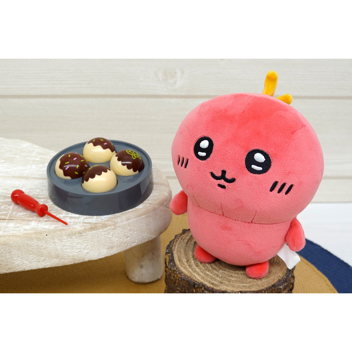 ナガノキャラクターズ ぽてたまぬいぐるみ(チュパカブラ)