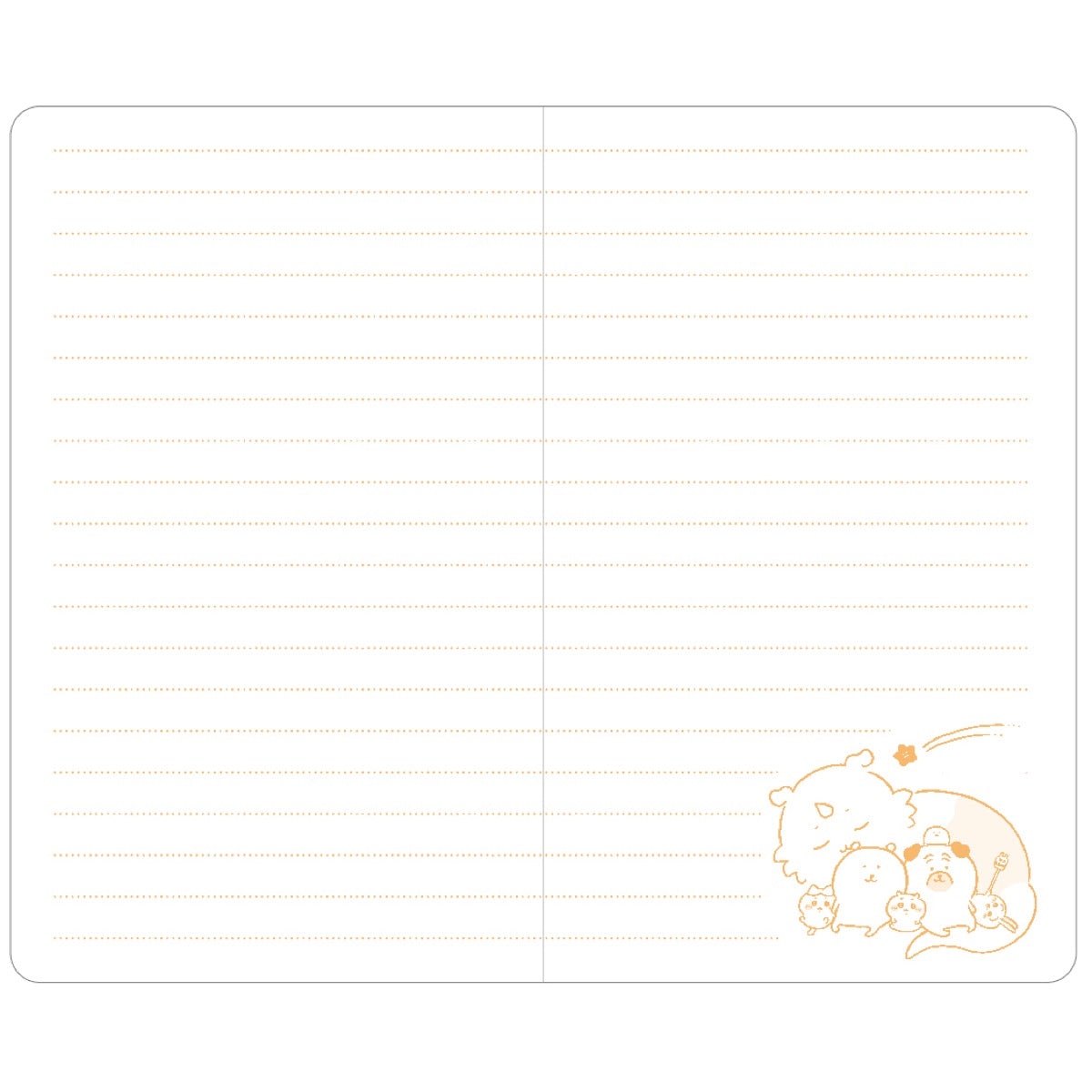 Nagano Characters 나가노 전시회 미니노트 (치이카와들)