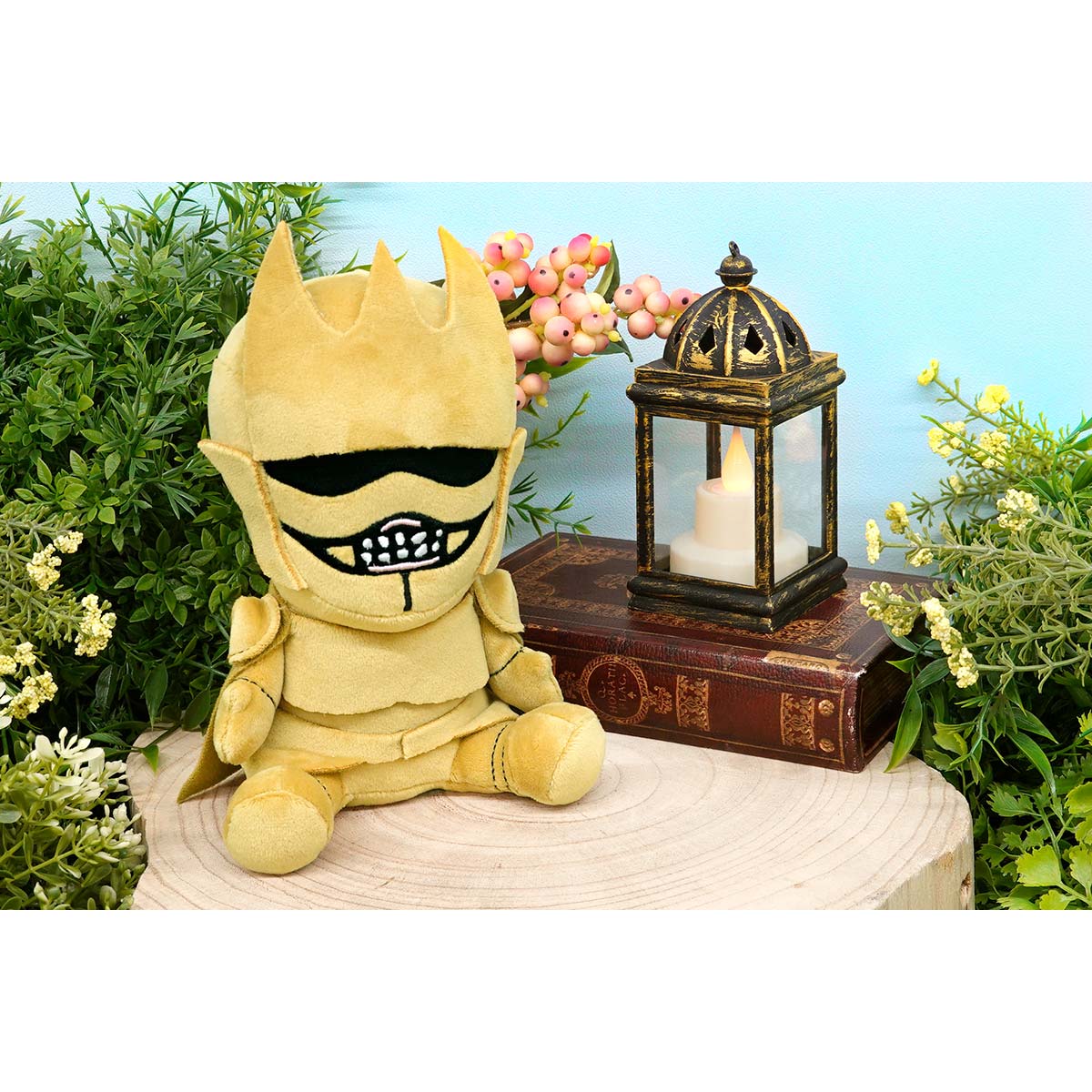 ナガノキャラクターズ ぽてたまぬいぐるみ(えらい鎧さん)