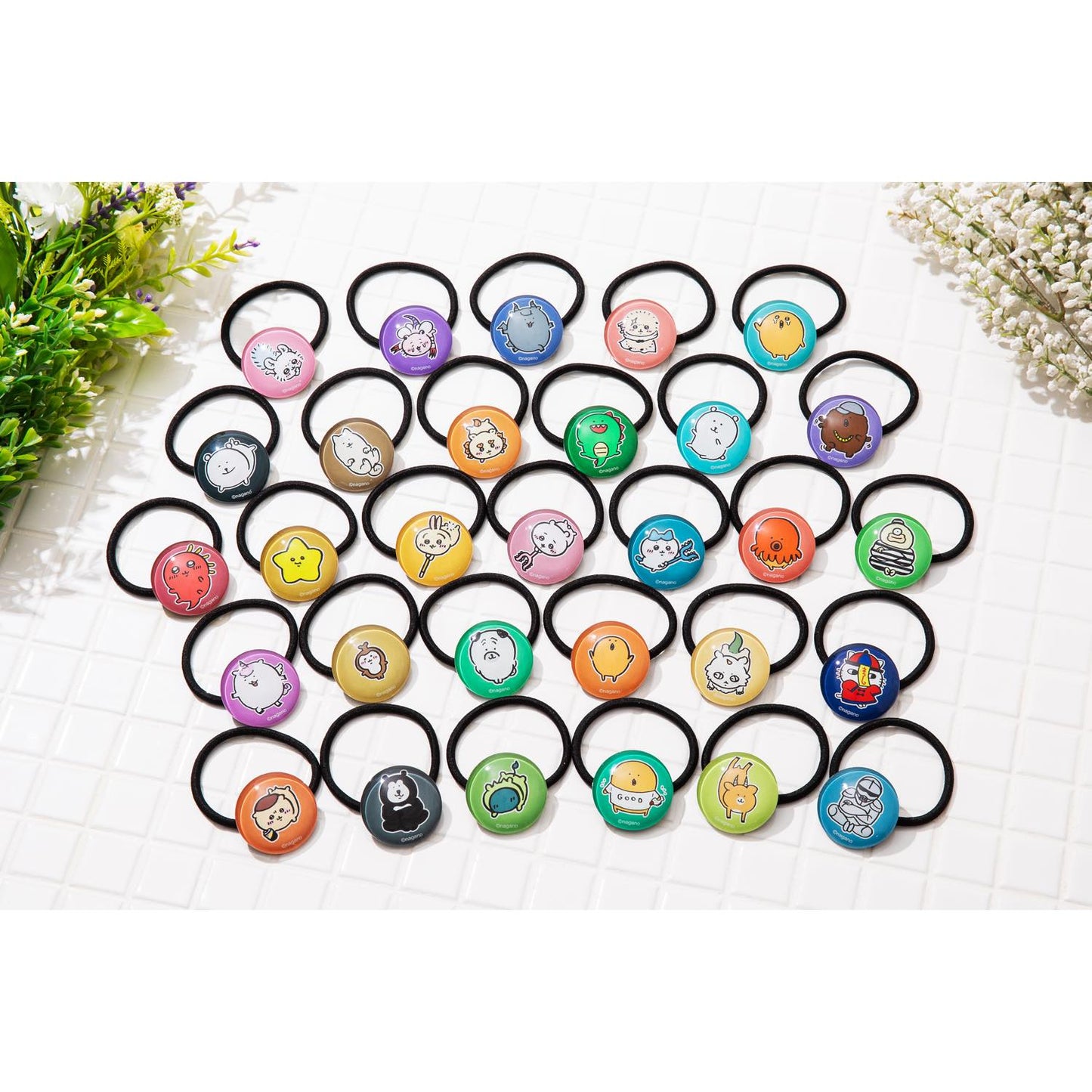 ナガノマーケット ガラスヘアゴム(チュパカブラ)