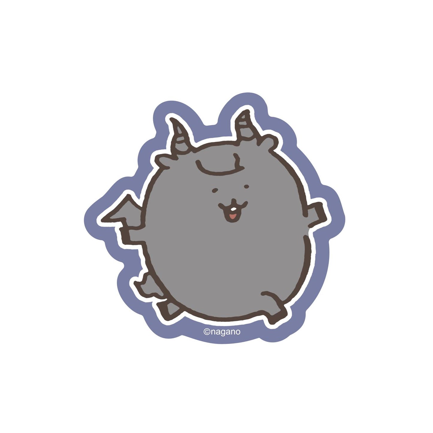 Nagano Characters 스마트폰에 붙이는 사이즈의 스티커 (바이콘)