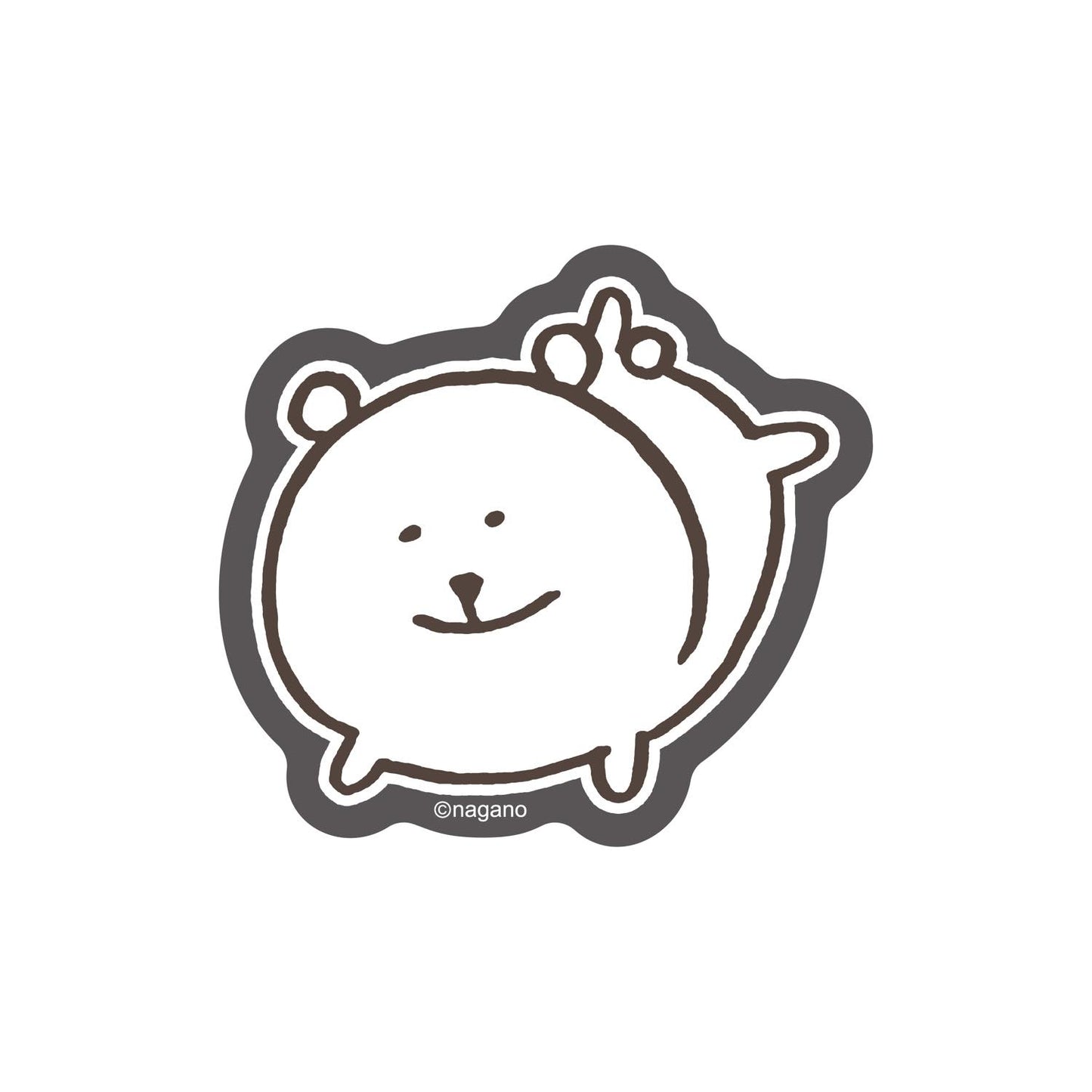 ナガノキャラクターズ スマホに貼れるサイズのステッカー (?)