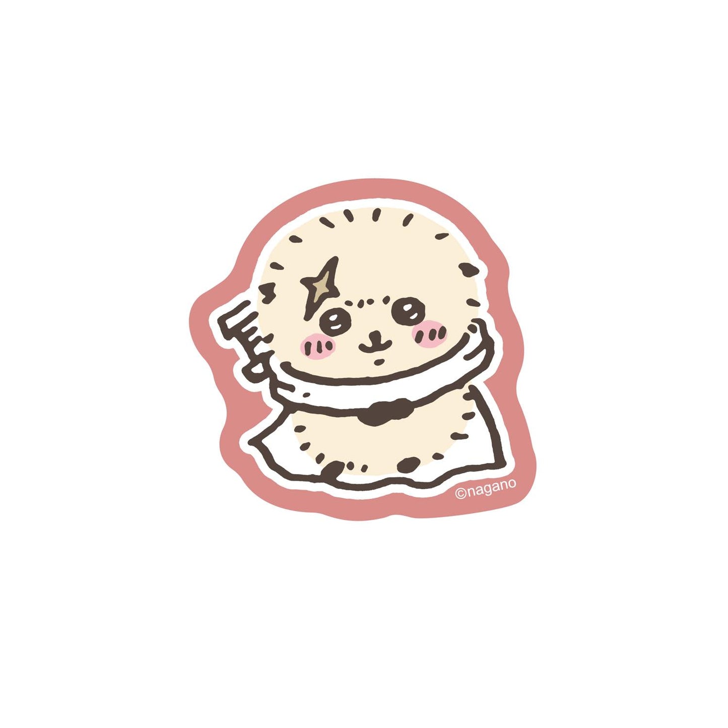 ナガノキャラクターズ スマホに貼れるサイズのステッカー (ラッコ)
