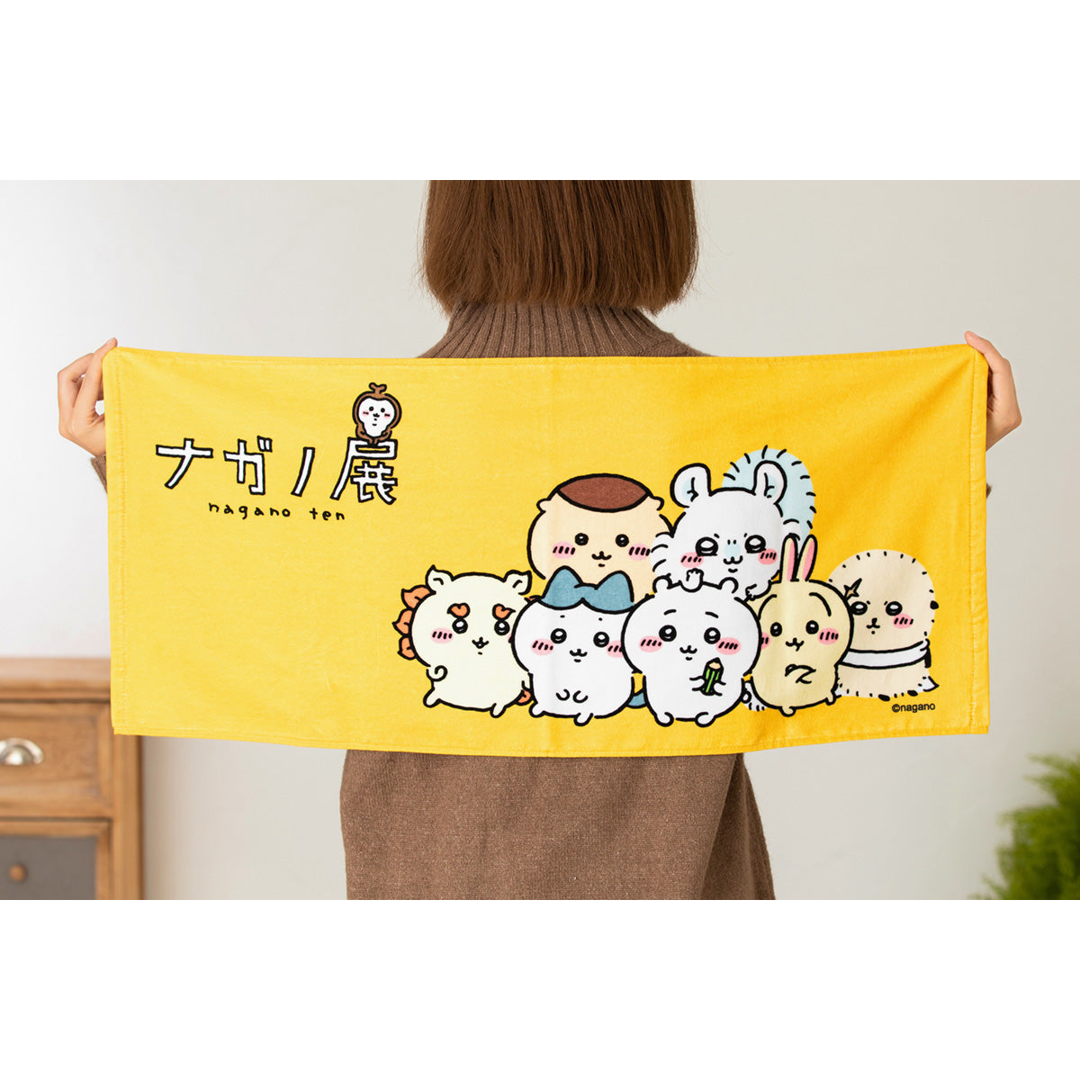 ナガノフレンズ フェイスタオル(ちいかわたち)