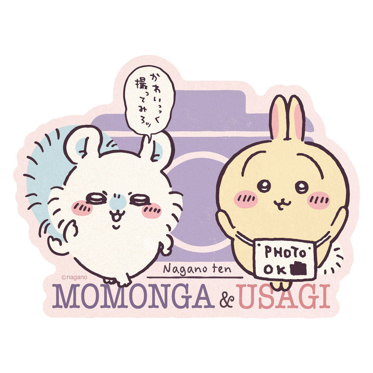 ナガノフレンズ トラベルステッカー⑤