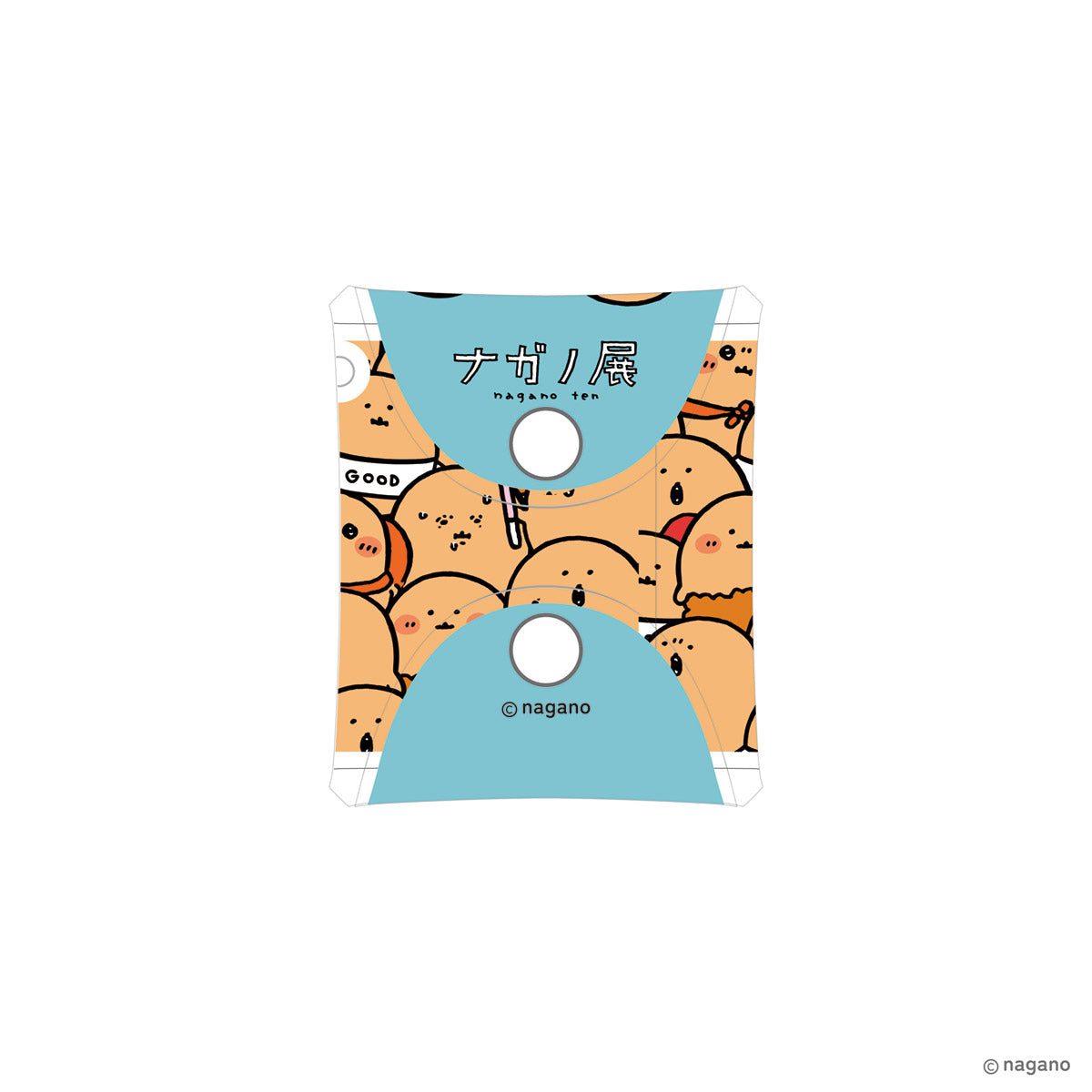 ナガノフレンズ クリアマルチケースSS(もぐらコロッケ)