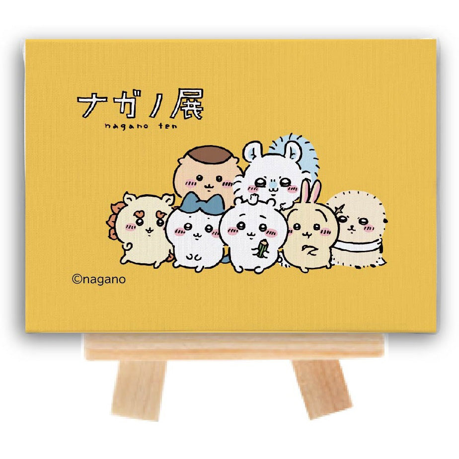 Nagano Friends with Easel Mini Canvas (Chiikawa and others)