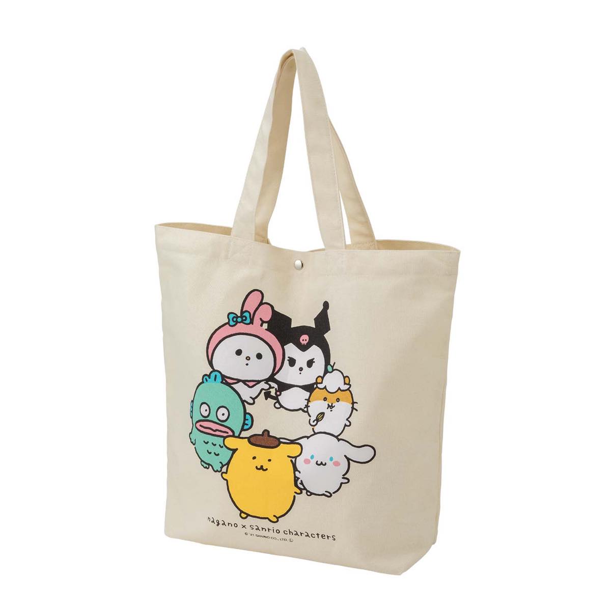 ナガノ×サンリオキャラクターズ 使いやすい大きめトートバッグ(るんたった)
