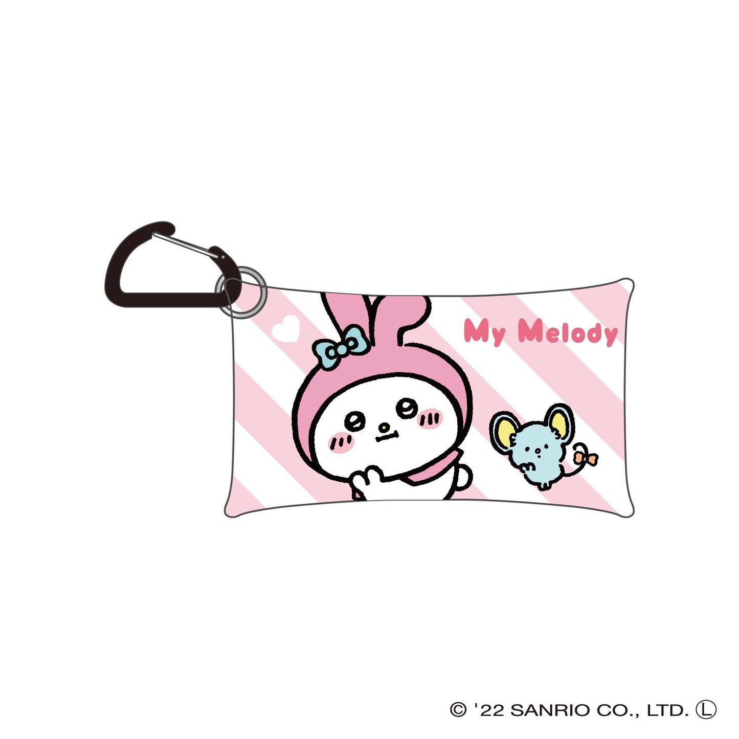 ナガノ×サンリオキャラクターズ クリアマルチケースS(マイメロディ)