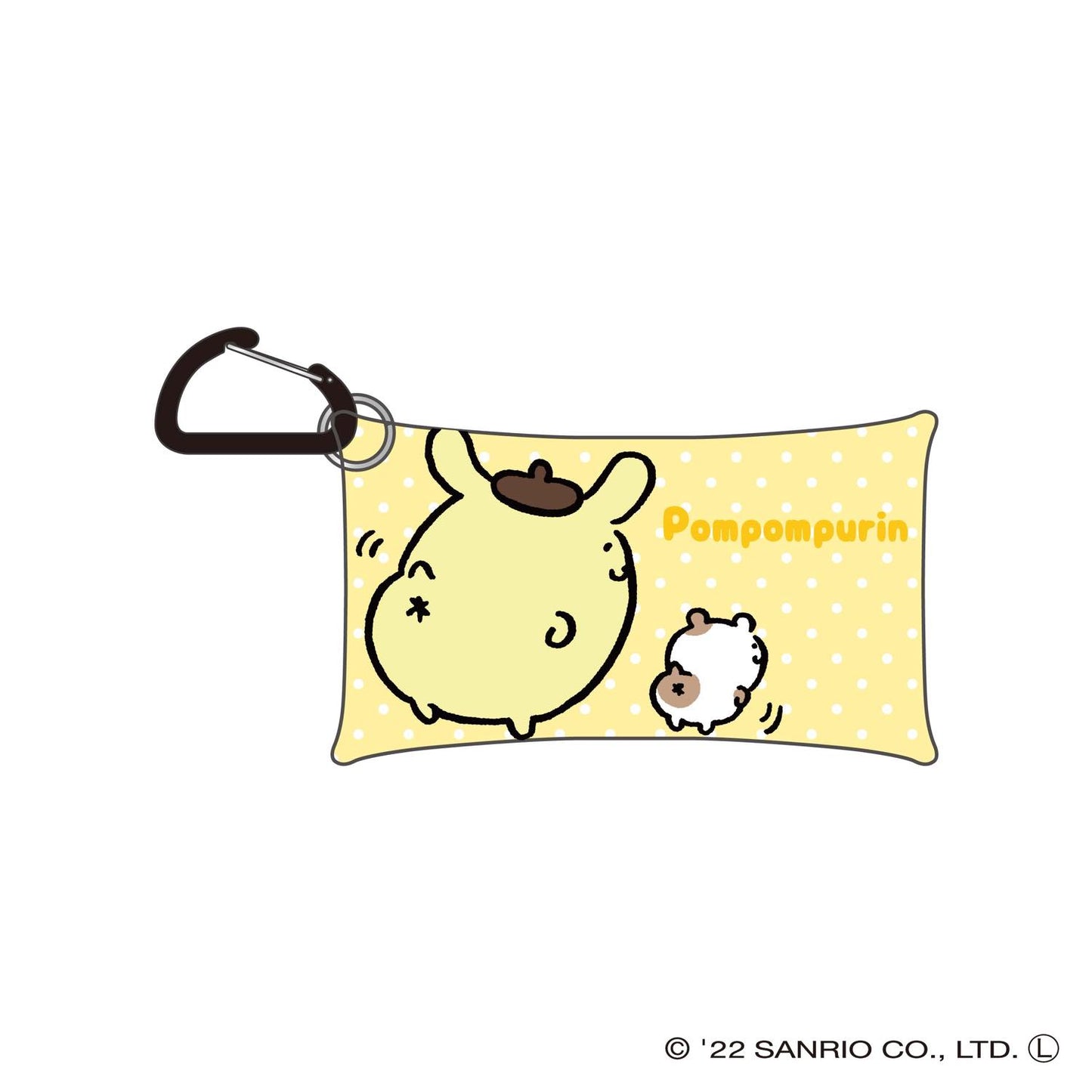 ナガノ×サンリオキャラクターズ クリアマルチケースS(ポムポムプリン)