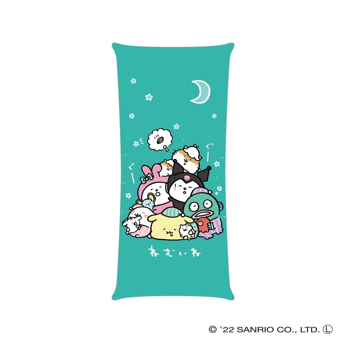 ナガノ×サンリオキャラクターズ クリアマルチケース(おやすみGR)