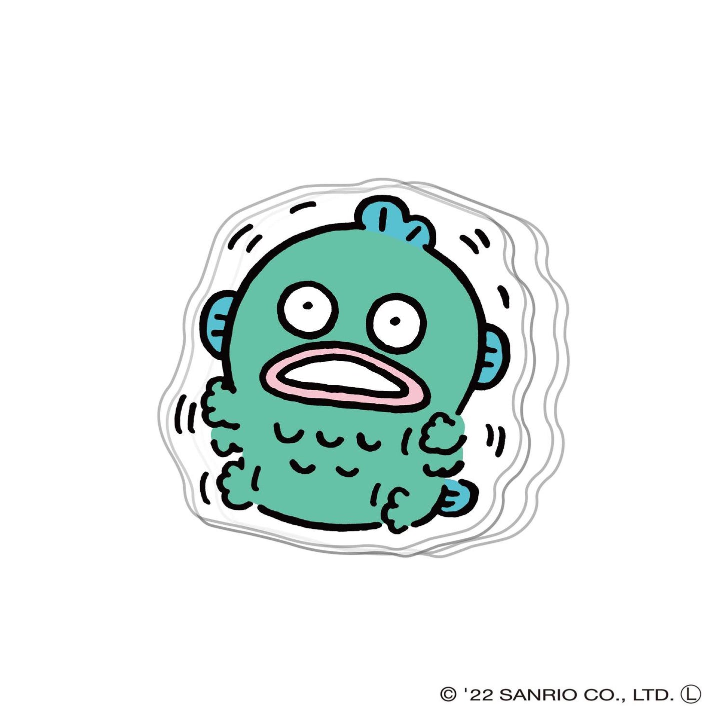 ナガノ×サンリオキャラクターズ アクリルクリップ(ハンギョドン)