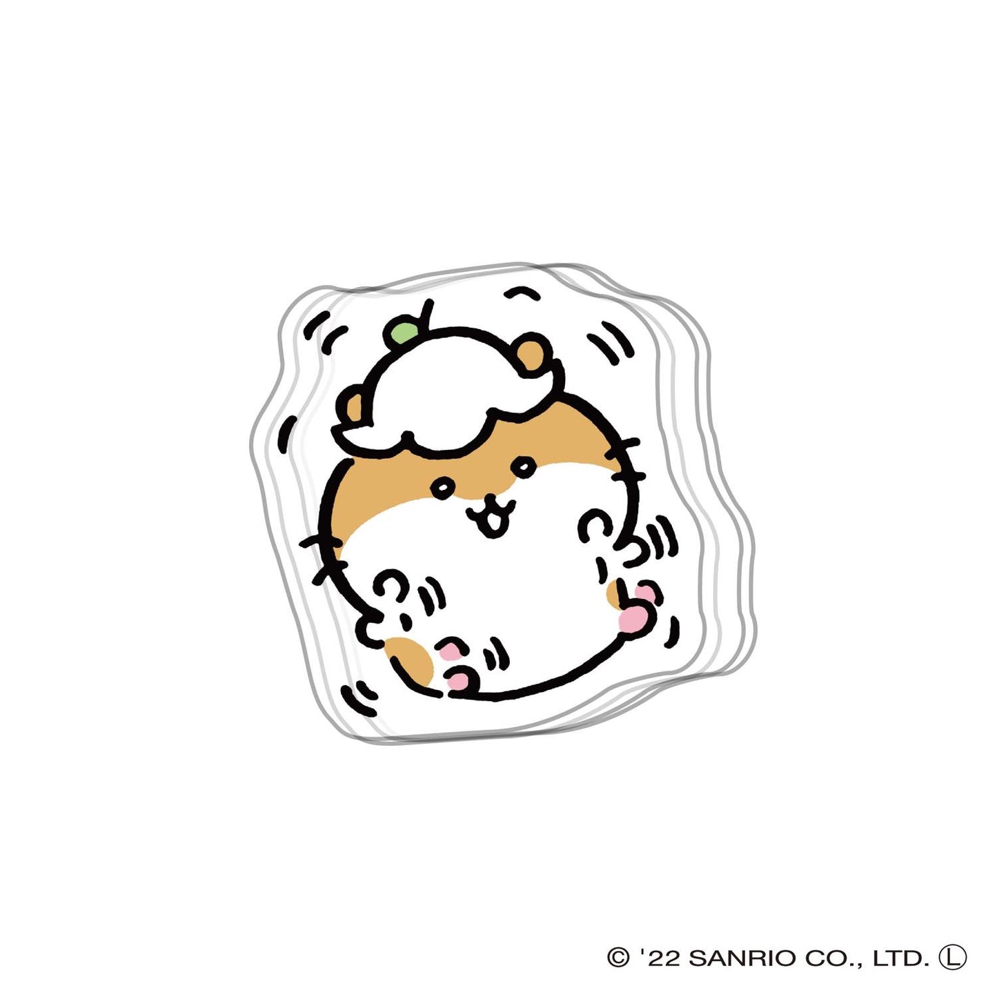 ナガノ×サンリオキャラクターズ アクリルクリップ(コロコロクリリン)