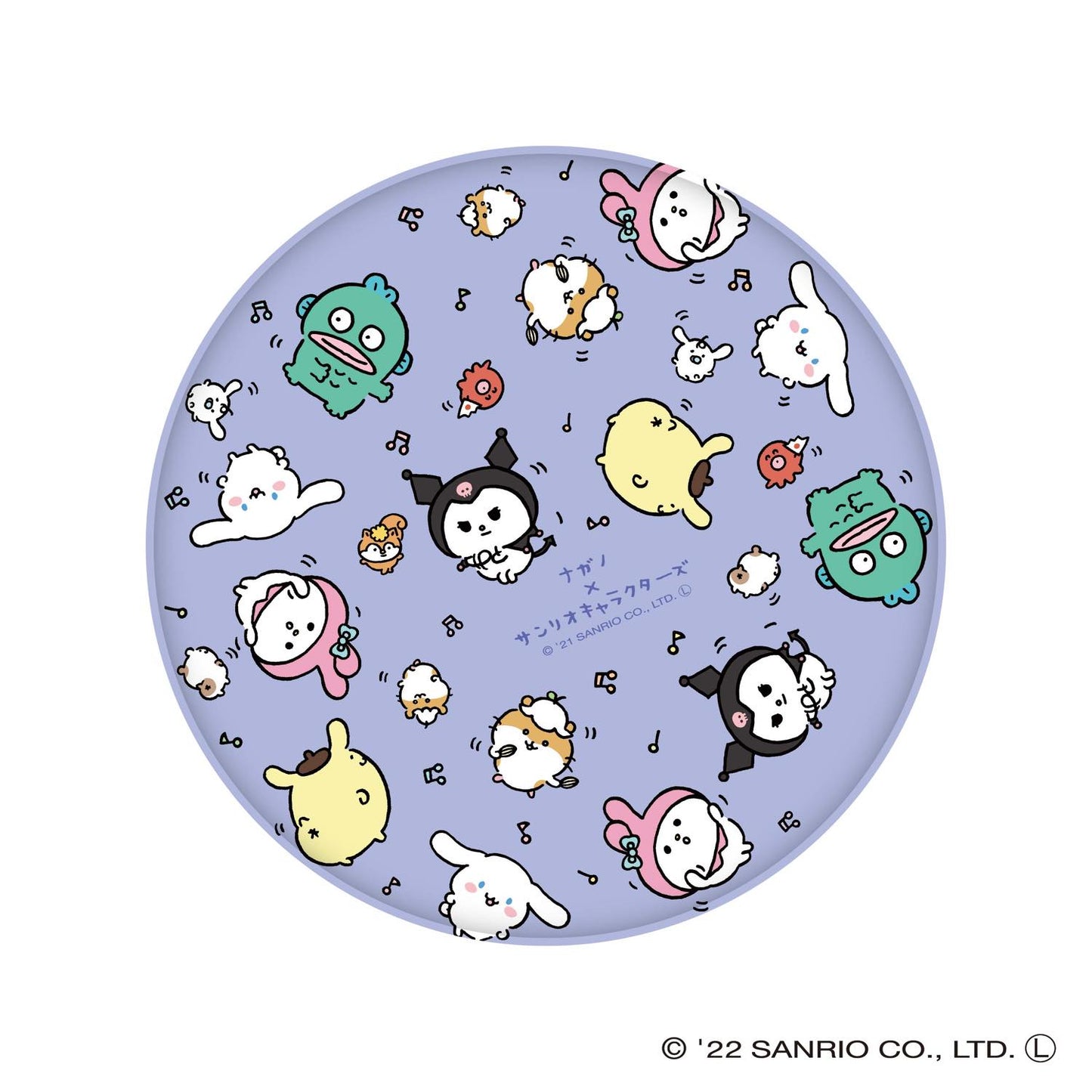 Nagano×Sanrio Characters Meramin Plate Chirashi PU