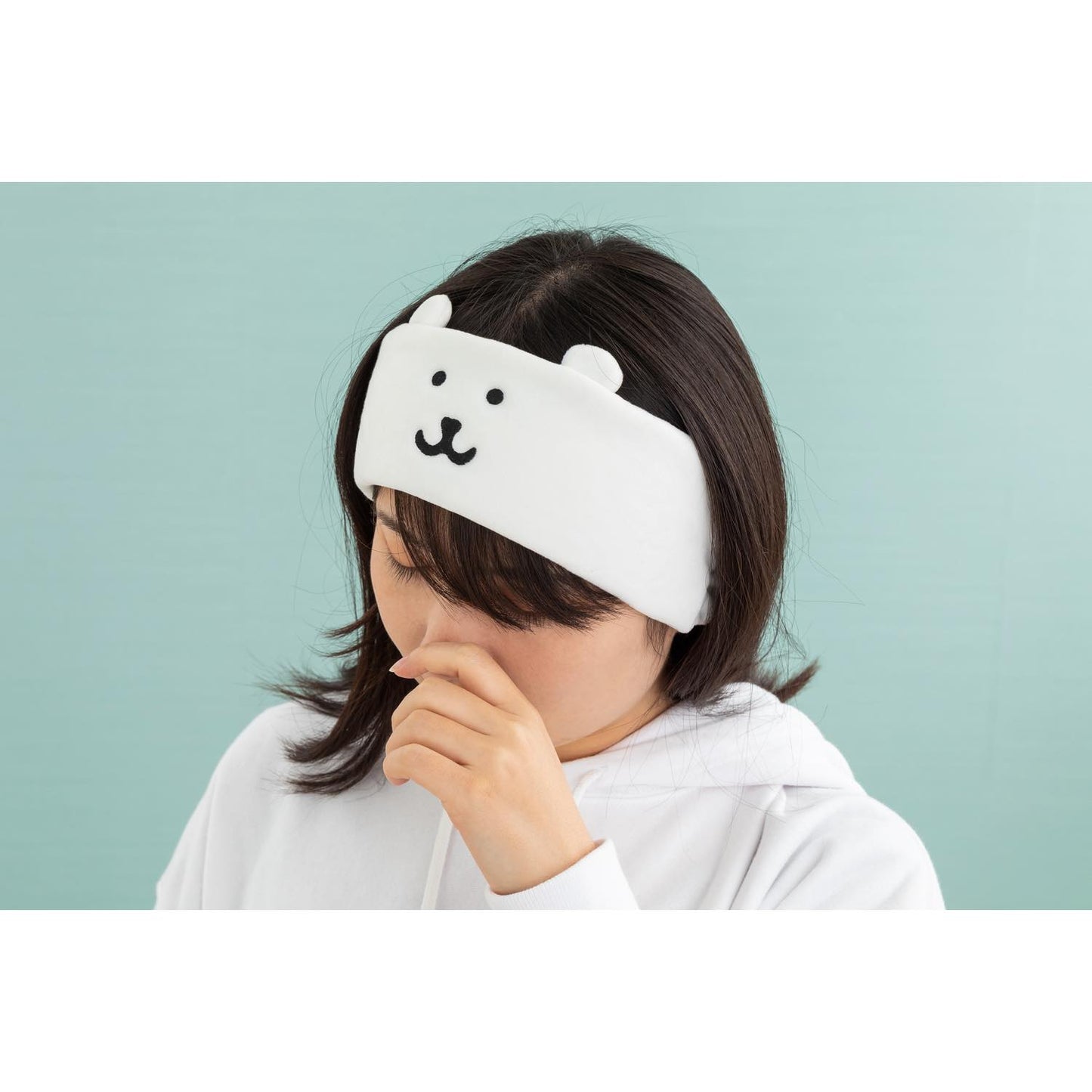 Joke Bear Hairband that can become a bear