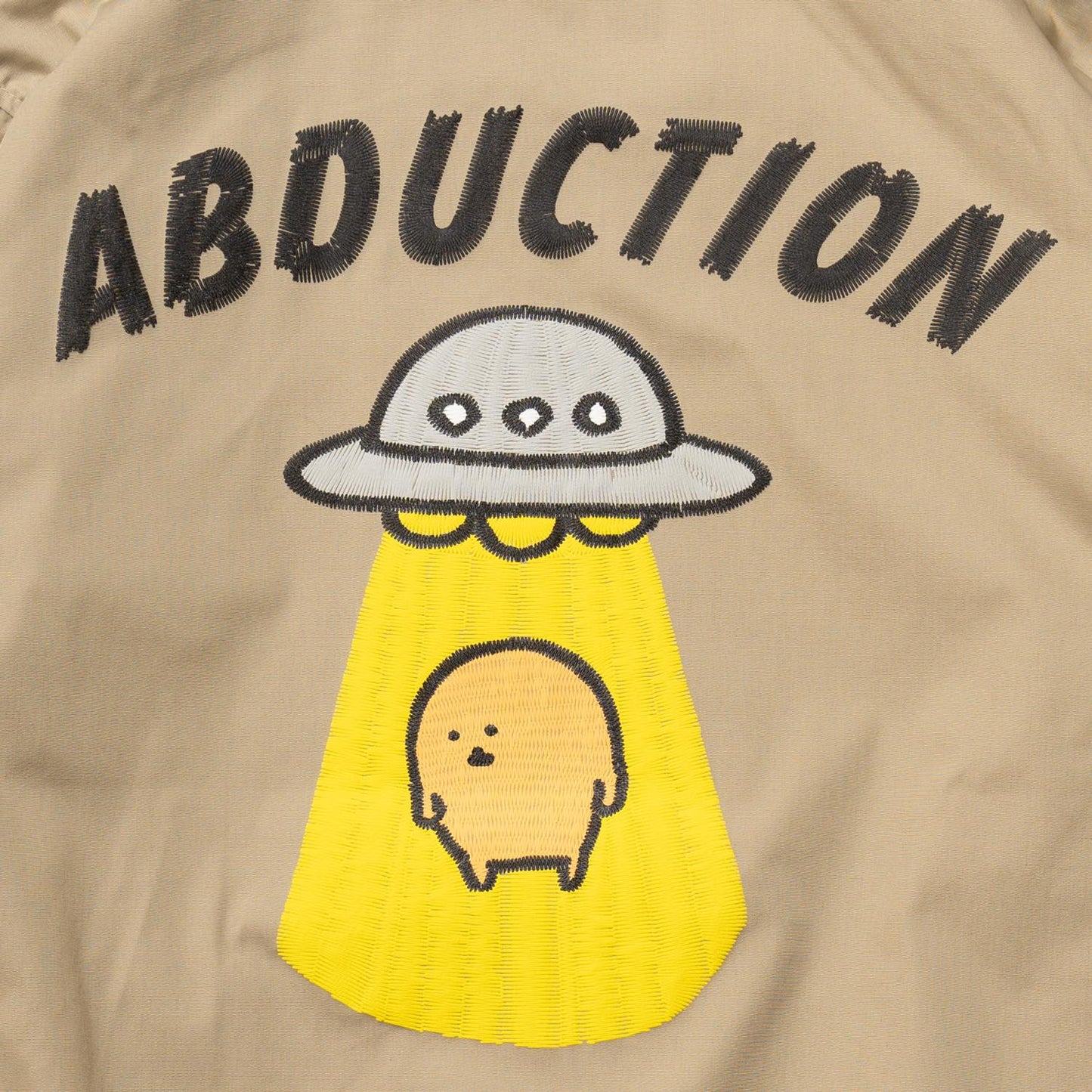 鼴鼠炸丸子 スタジアムJKT UFO ベージュ